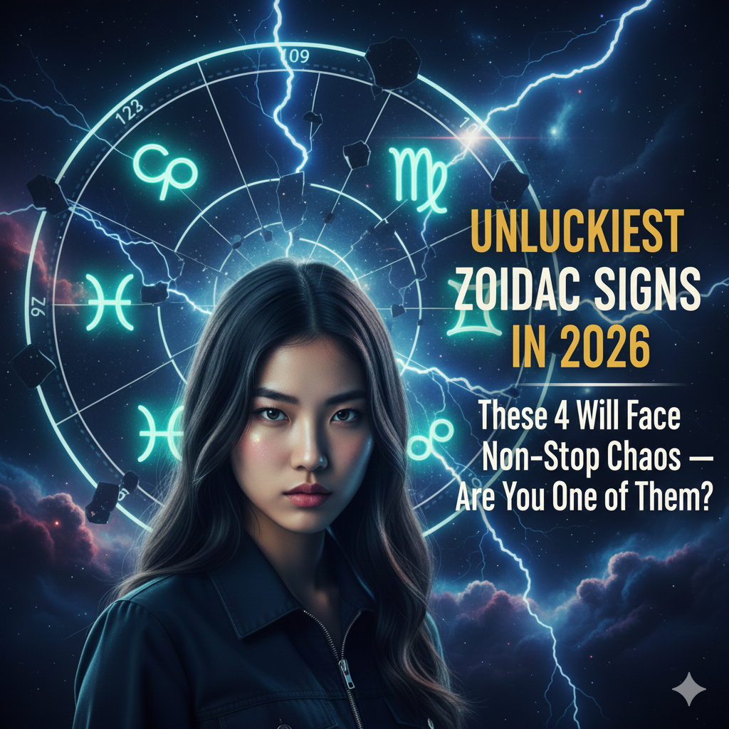 Unluckiest Zodiac Signs in 2026: These 4 Will Face Non-Stop Chaos — Are You One of Them?