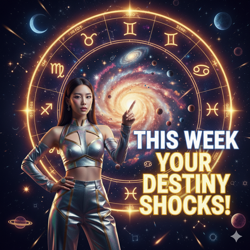 Your Luck Shocks This Week! Weekly Horoscope for All 12 Zodiac Signs — Big Money, Love Twists & Destiny Turns!